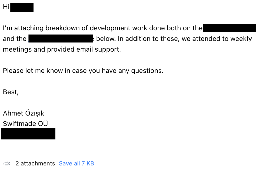 Agency reply with GitLoom reports