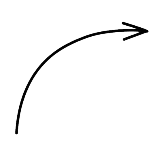 Arrow pointing to client email